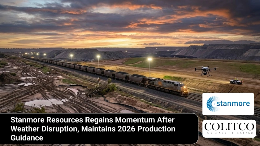 stanmore resources regains momentum after weather disruption maintains 2026 production guidance