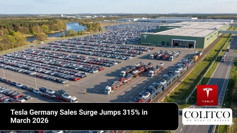 Tesla Germany Sales Surge Jumps 315% in March 2026