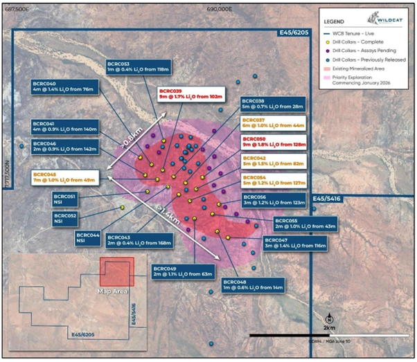 upcoming drilling aims to expand the lithium discovery and support resource modelling