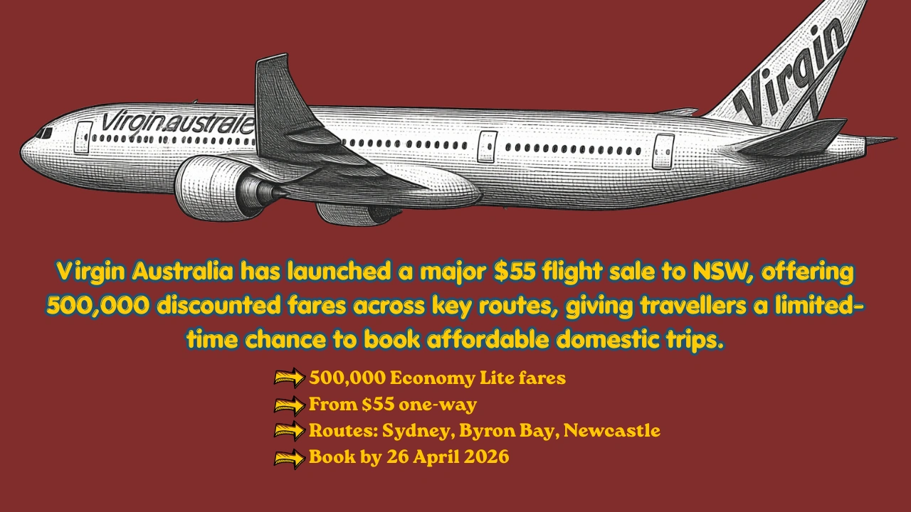 virgin australia flight sale details fares routes dates