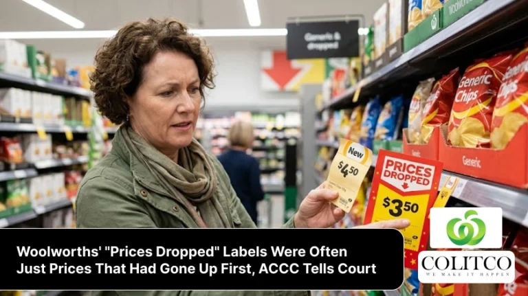 Woolworths' "Prices Dropped" Labels Were Often Just Prices That Had Gone Up First, ACCC Tells Court