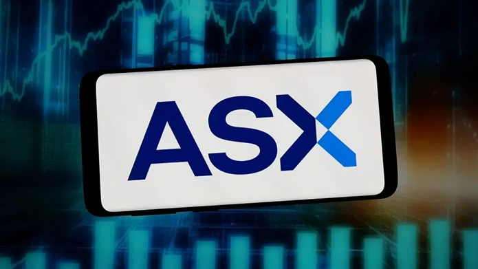 ASX branding displayed at the Australian Securities Exchange representing Australia’s stock market and financial sector.