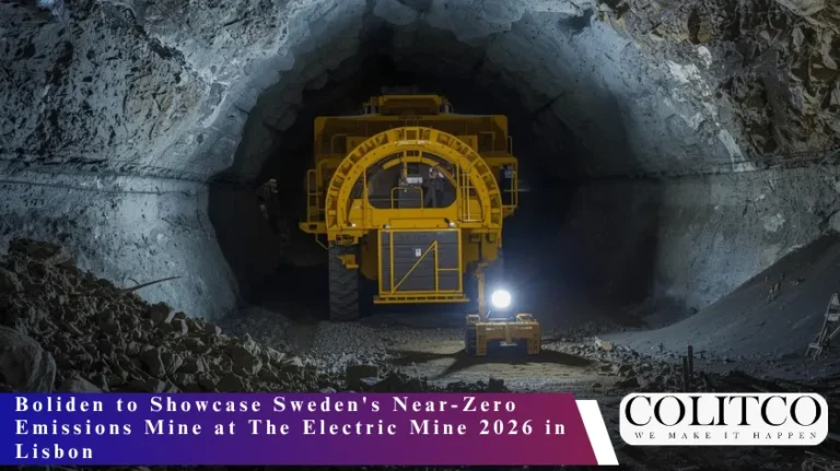 Boliden to Showcase Sweden's Near-Zero Emissions Mine at The Electric Mine 2026 in Lisbon