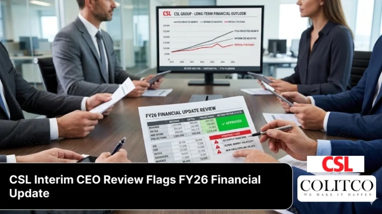 CSL interim CEO review highlights key FY26 financial update details, business performance, and operational outlook.