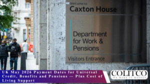 UK May 2026 Payment Dates for Universal Credit, Benefits and Pensions — Plus Cost of Living Support