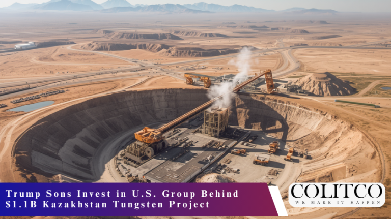 Trump Sons Invest in U.S. Group Behind $1.1B Kazakhstan Tungsten Project