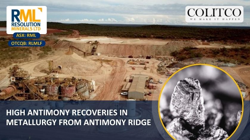 Resolution Minerals Achieves Near-Complete Antimony Recovery at Idaho’s Antimony Ridge, Signalling Strong Processing Potential