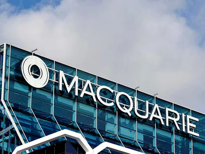 Macquarie Group branding representing the global financial services and investment banking company.