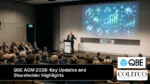 QBE AGM 2026 highlights covering key company updates, shareholder discussions, and business performance outlook.