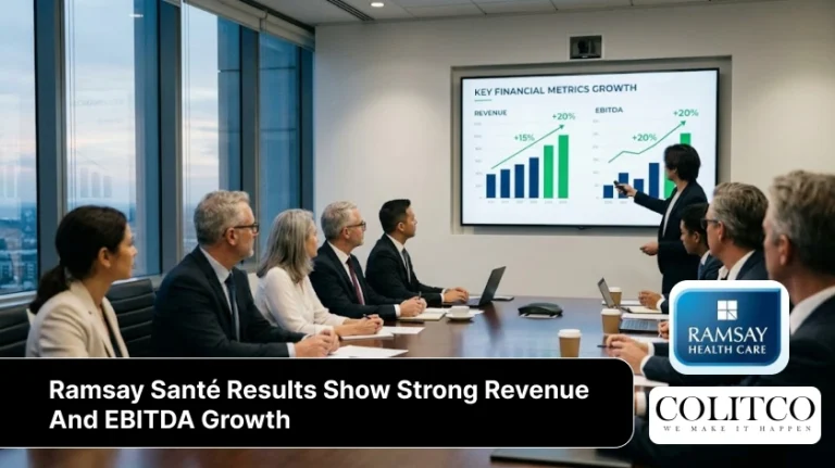 Ramsay Santé reports strong revenue and EBITDA growth driven by healthcare operations and improved financial performance.