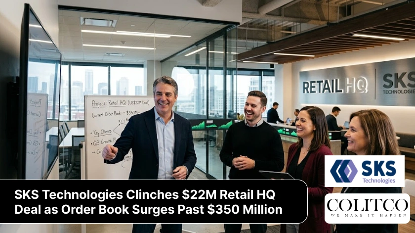 SKS Technologies secures a $22 million retail headquarters contract as its order book surpasses $350 million.