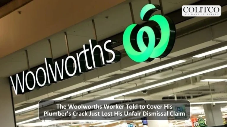 The Woolworths Worker Told to Cover His Plumber's Crack Just Lost His Unfair Dismissal Claim