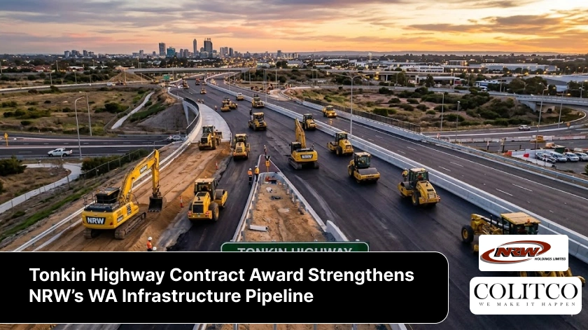 NRW Holdings strengthens its Western Australia infrastructure pipeline with new Tonkin Highway contract award.