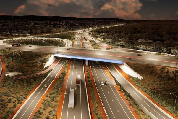 Tonkin Highway upgrades in Perth aimed at reducing traffic congestion and improving road safety for commuters.