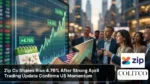 Zip Co shares rise 4.76% after a strong April trading update highlights continued momentum in the US market.