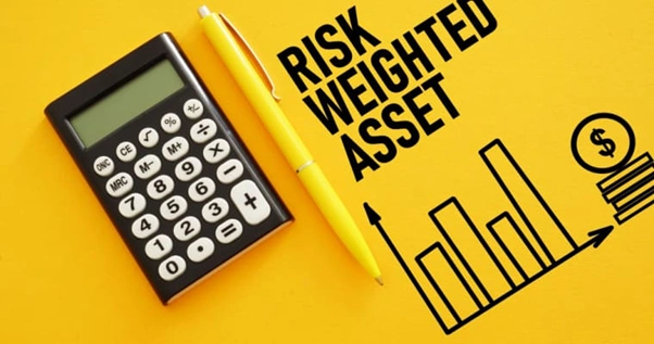 risk weighted asset composition across key segments showing distribution of credit risk market risk and operational risk exposures