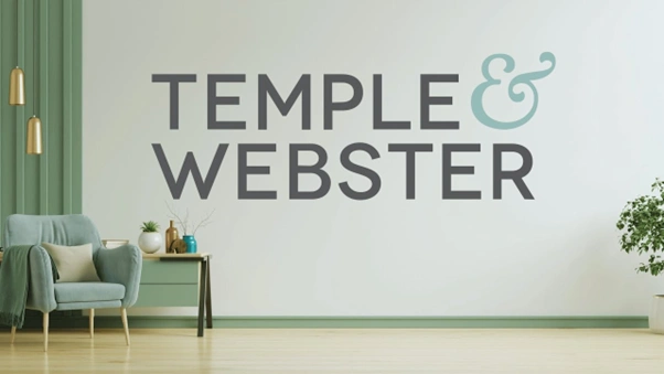temple and webster shares decline following the announcement of a chief executive officer transition and leadership change uncertainty