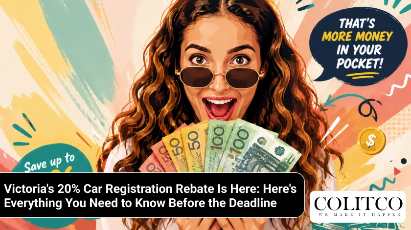 victoria introduces a 20 percent car registration rebate with key eligibility details application steps and deadline information for drivers