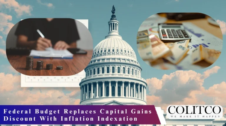 Federal Budget Replaces Capital Gains Tax Discount With Inflation Indexation