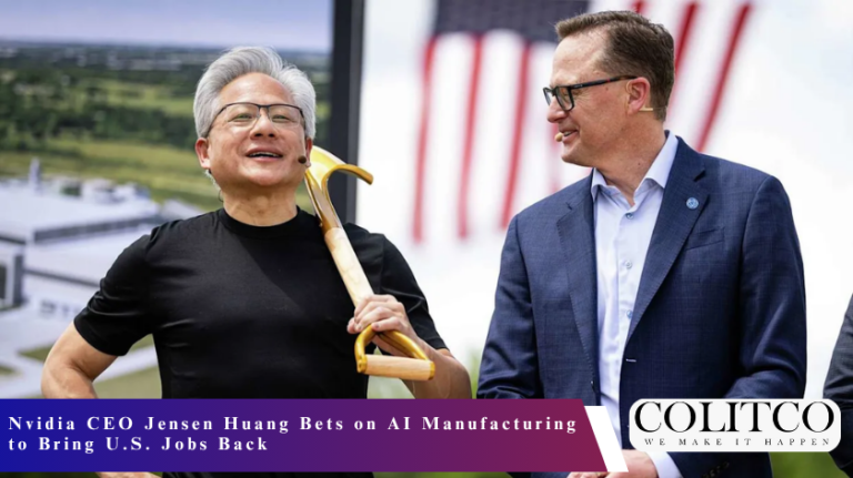 Nvidia CEO Jensen Huang Bets on AI Manufacturing to Bring U.S. Jobs Back