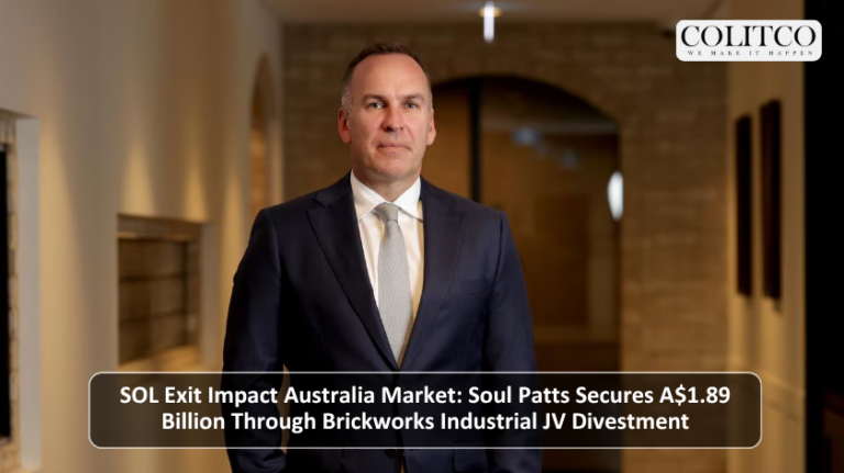SOL Exit Impact Australia Market: Soul Patts Secures A$1.89 Billion Through Brickworks Industrial JV Divestment
