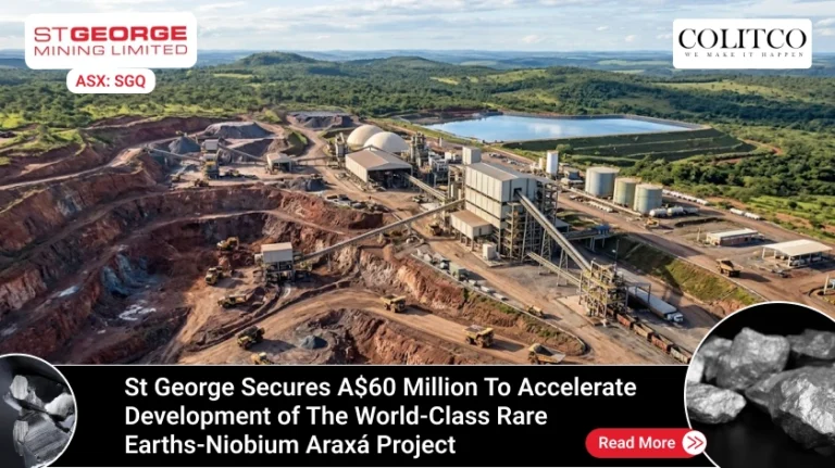 St George Mining Secures A$60 Million to Fast-Track Araxá Rare Earths and Niobium Project