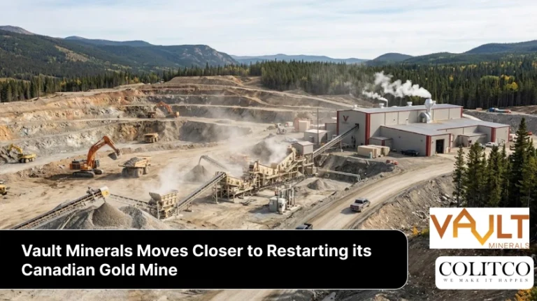 Vault Minerals Moves Closer to Restarting Its Canadian Gold Mine