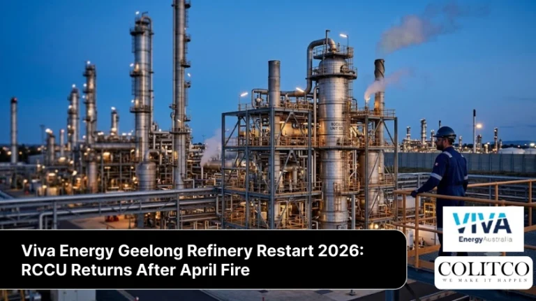 Viva Energy Geelong Refinery Restart 2026: RCCU Returns After April Fire