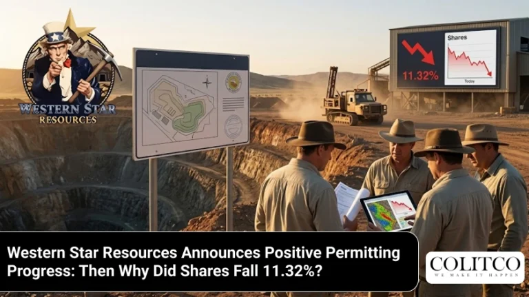 Western Star Resources Announces Positive Permitting Progress: Then Why Did Shares Fall 11.32%