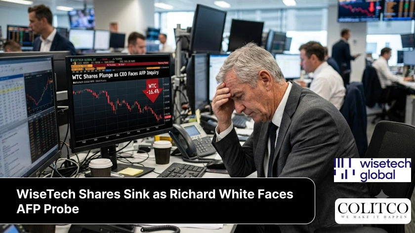 WiseTech Shares Sink as Richard White Faces AFP Probe