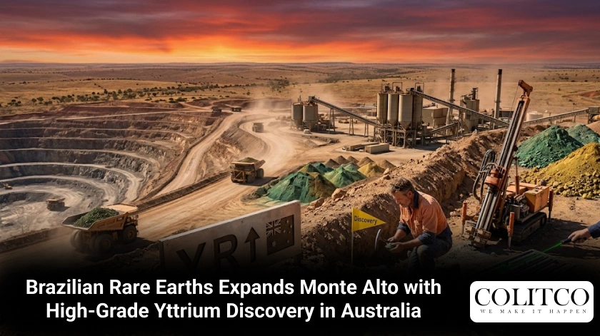 Brazilian Rare Earths Expands Monte Alto with High-Grade Yttrium Discovery in Australia