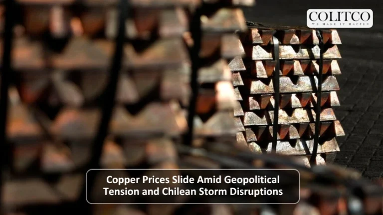 Copper Prices Slide Amid Geopolitical Tension and Chilean Storm Disruptions