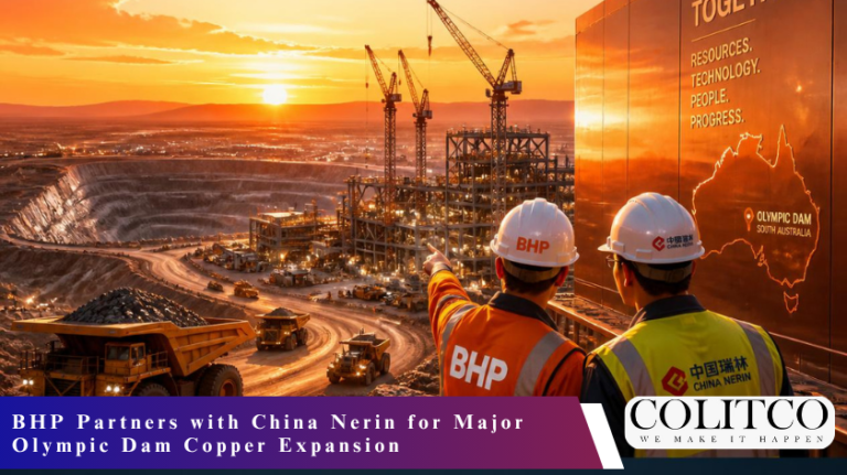 BHP Partners with China Nerin for Major Olympic Dam Copper Expansion