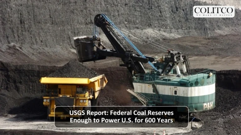 USGS Report Federal Coal Reserves Enough to Power U.S. for 600 Years