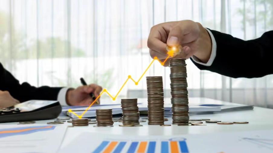 Business and financial performance concept
