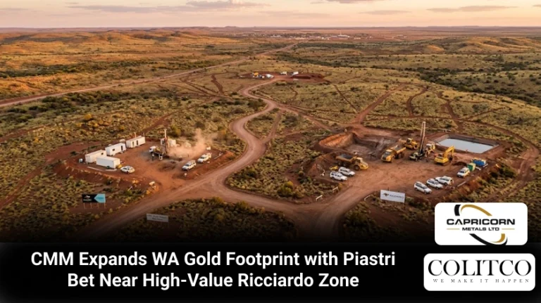 CMM Expands WA Gold Footprint with Piastri Bet Near High-Value Ricciardo Zone