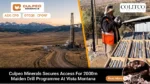 Culpeo Minerals Secures Access for 2000m Maiden Drill Programme at Vista Montana