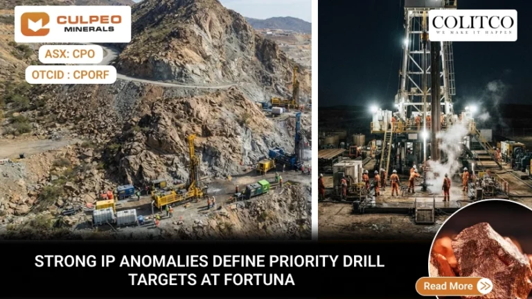 Culpeo Minerals Defines Two Priority Copper Drill Targets at Fortuna Project