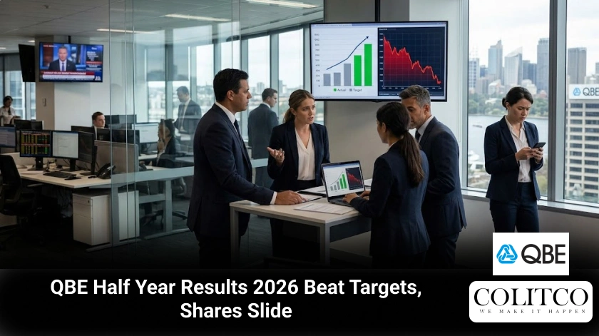 QBE Half Year Results 2026 Beat Targets, Shares Slide