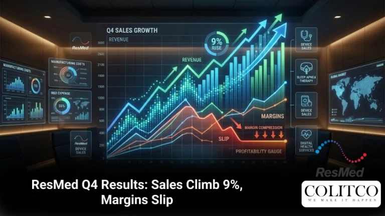 ResMed Q4 Results: Sales Climb 9%, Margins Slip