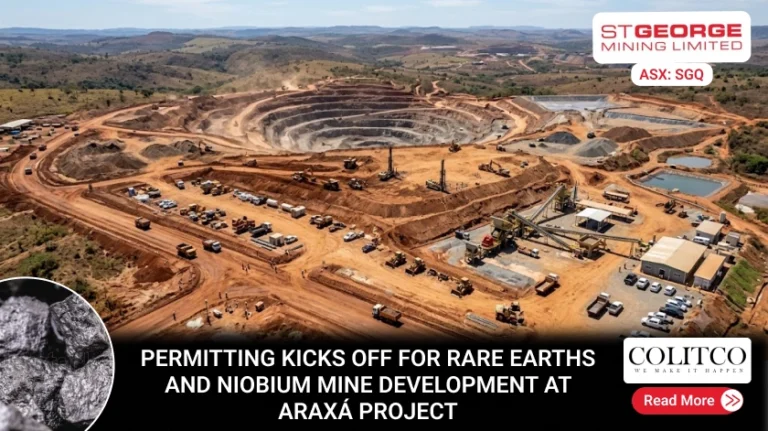 St George Mining Lodges Environmental Approvals for Araxá Mine