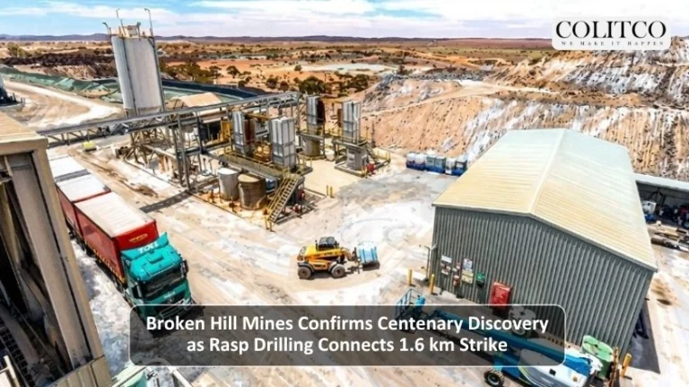Broken Hill Mines Confirms Centenary Discovery as Rasp Drilling Connects 1.6 km Strike