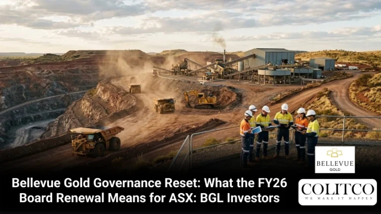 Bellevue Gold Governance Reset: What the FY26 Board Renewal Means for ASX: BGL Investors