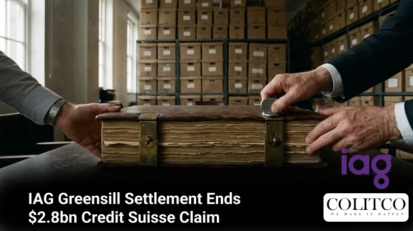 IAG Greensill Settlement Ends $2.8bn Credit Suisse Claim