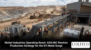 Nickel Industries Operating Reset: ASX:NIC Rewires Production Strategy for the EV Metal Surge