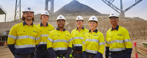 Newmont employees featured