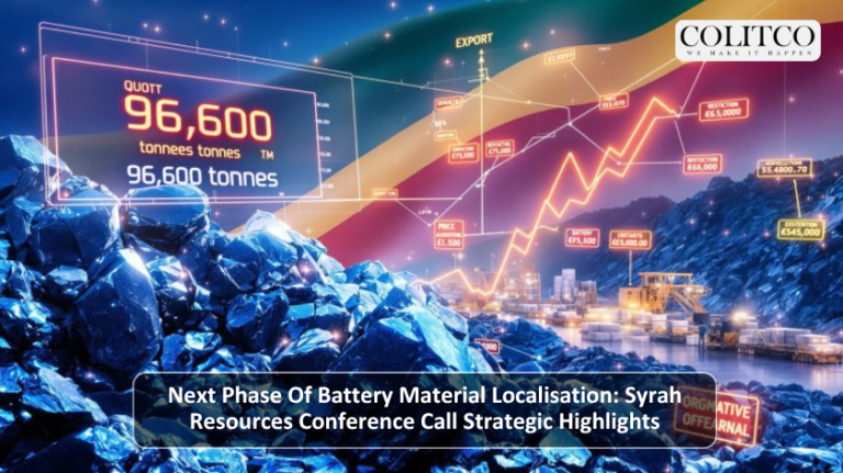 Next Phase Of Battery Material Localisation: Syrah Resources Conference Call Strategic Highlights