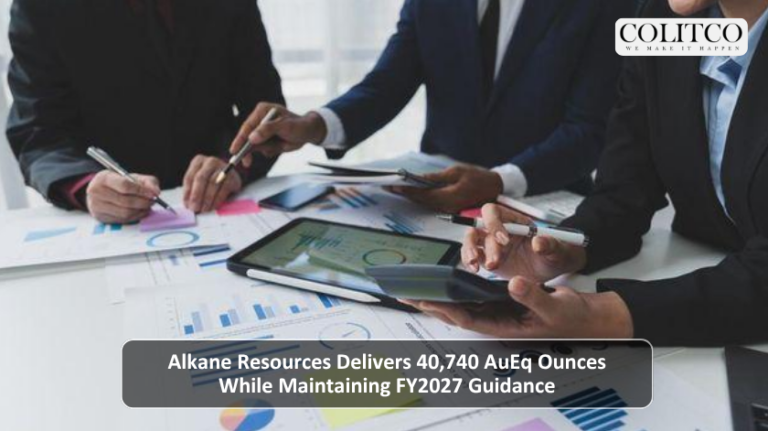 Alkane Resources Delivers 40,740 AuEq Ounces While Maintaining FY2027 Guidance