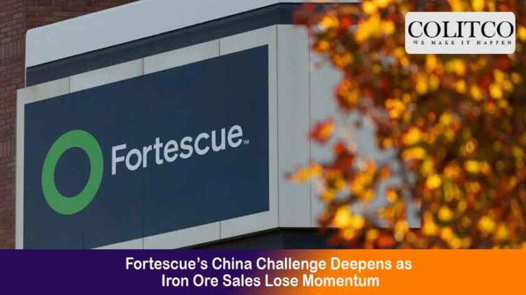 Fortescue’s China Challenge Deepens as Iron Ore Sales Lose Momentum