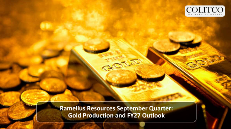Ramelius Resources September Quarter: Gold Production and FY27 Outlook